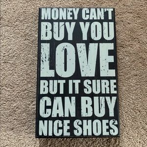 Shoe plaque